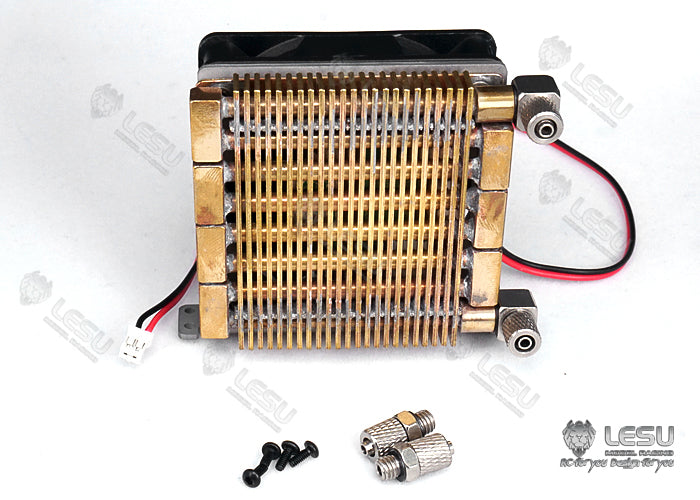 Hydraulic oil radiator Y-1527 cooler air-cooled hydraulic model engineering mud truck excavator loader modification