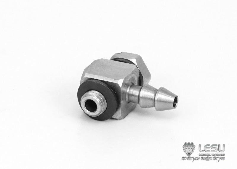 Hydraulic model modified stainless steel precision elbow straight oil nozzle M3-3 nylon oil pipe 3*2MM installation