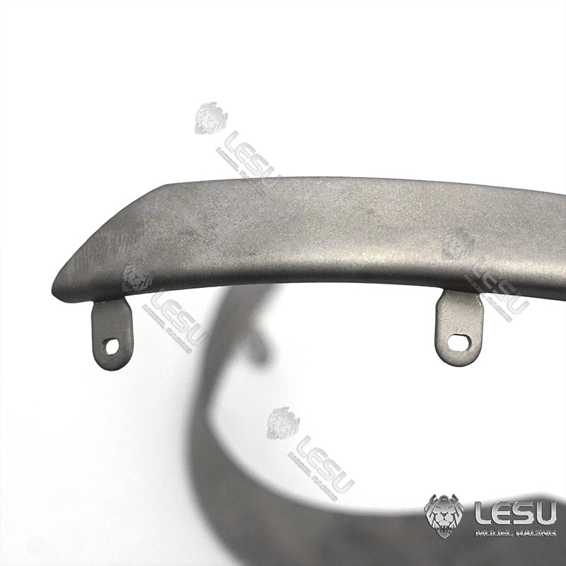 LESU 1/16 Metal Shell Upgraded Hydraulic Loader L574 Wheel Engineering Forklift Rear Wheel Eyebrow Model