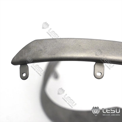 LESU 1/16 Metal Shell Upgraded Hydraulic Loader L574 Wheel Engineering Forklift Rear Wheel Eyebrow Model