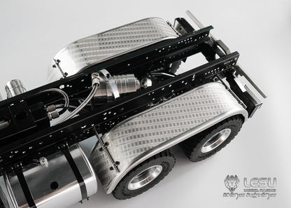 1/14 Truck Double Axle Fender S-1243 Rear Wheel Sand Plate Tamiya Mud Truck Dump Truck Model Accessories LESU