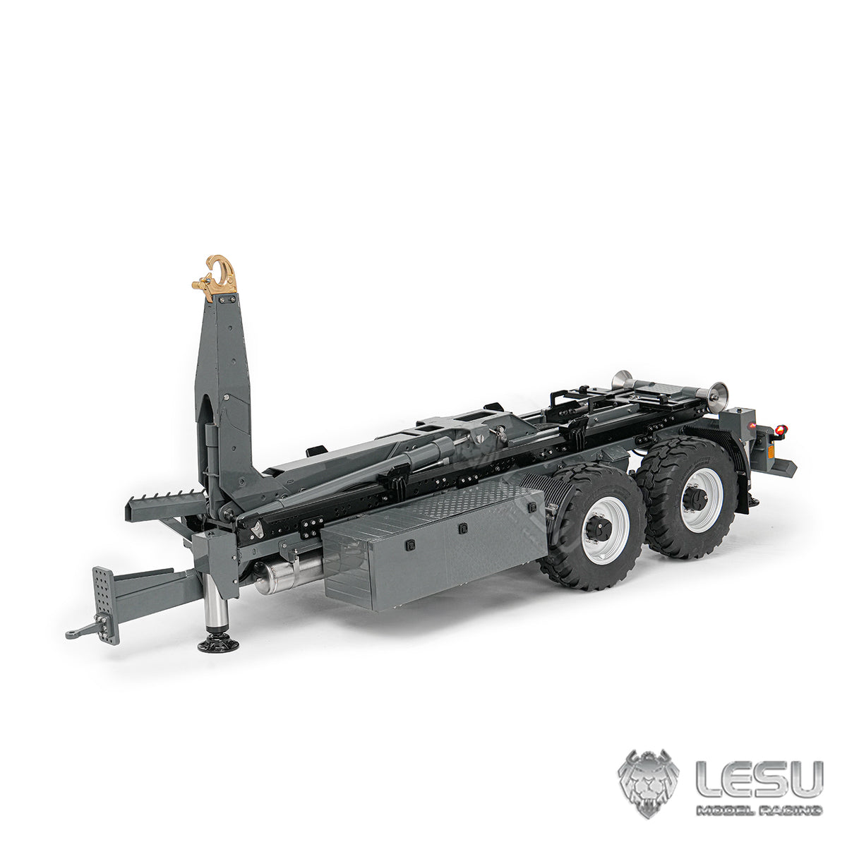 6×6 Telescopic Full‑Dump Trailer, RC Hydraulic Tipper Engineering Trailer Model, LS‑A0066‑A
