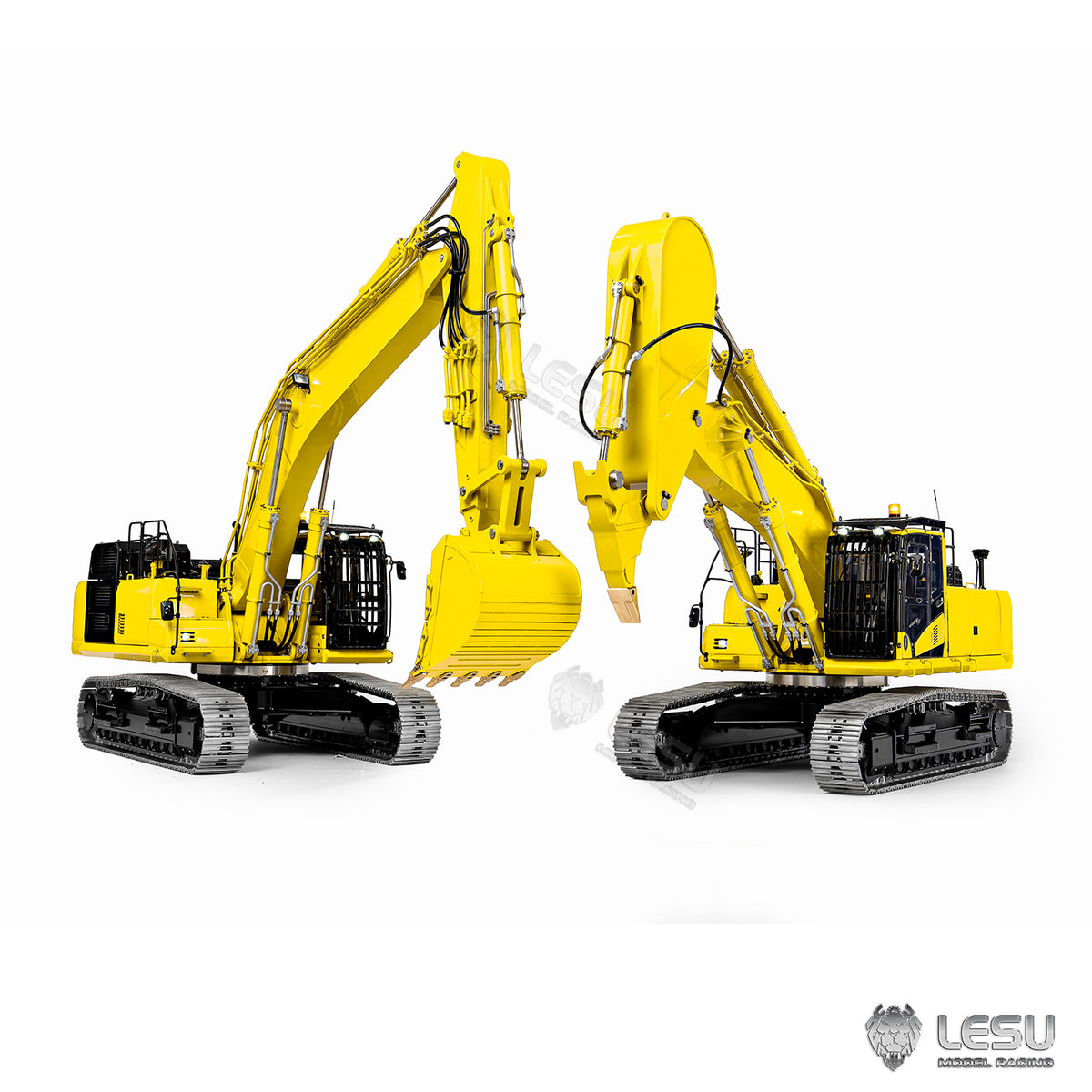 LESU 1/14 RC Hydraulic Engineering Model, BA-B0020 AOUE-PC500LC Rock Arm Excavator