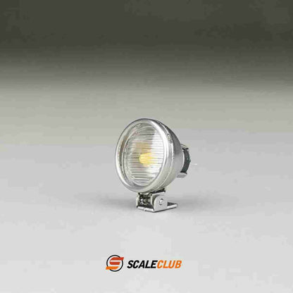 Scaleclub 1/14 Tamiya tractor truck dump truck climbing off-road upgrade metal small spotlight metal lamp cup