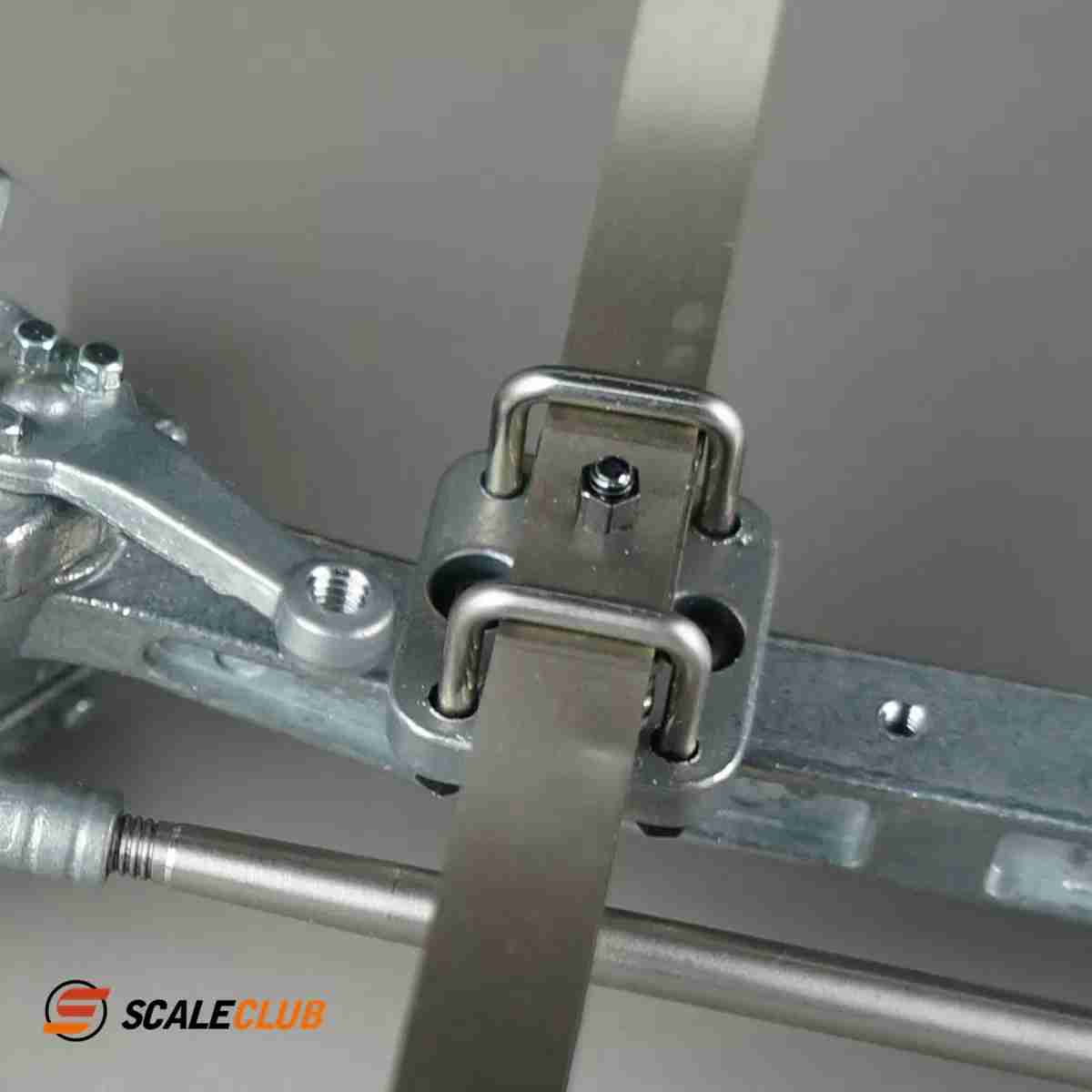 scaleclub 1/14 Tamiya tractor truck dump truck metal non-powered tilt front axle brake caliper