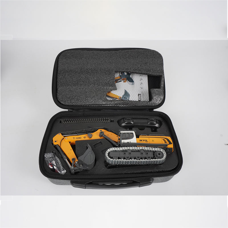 1/50 970 Electric Tracked Toy Model Excavator Engineering Truck RTR Play Version with Light and Sound Set