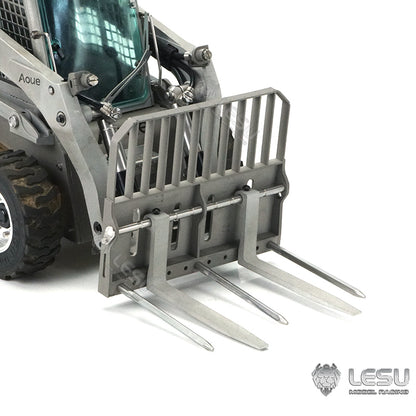 LESU 1/14 Engineering Hydraulic Model Bobcat Loader Upgrade Equipment Fork