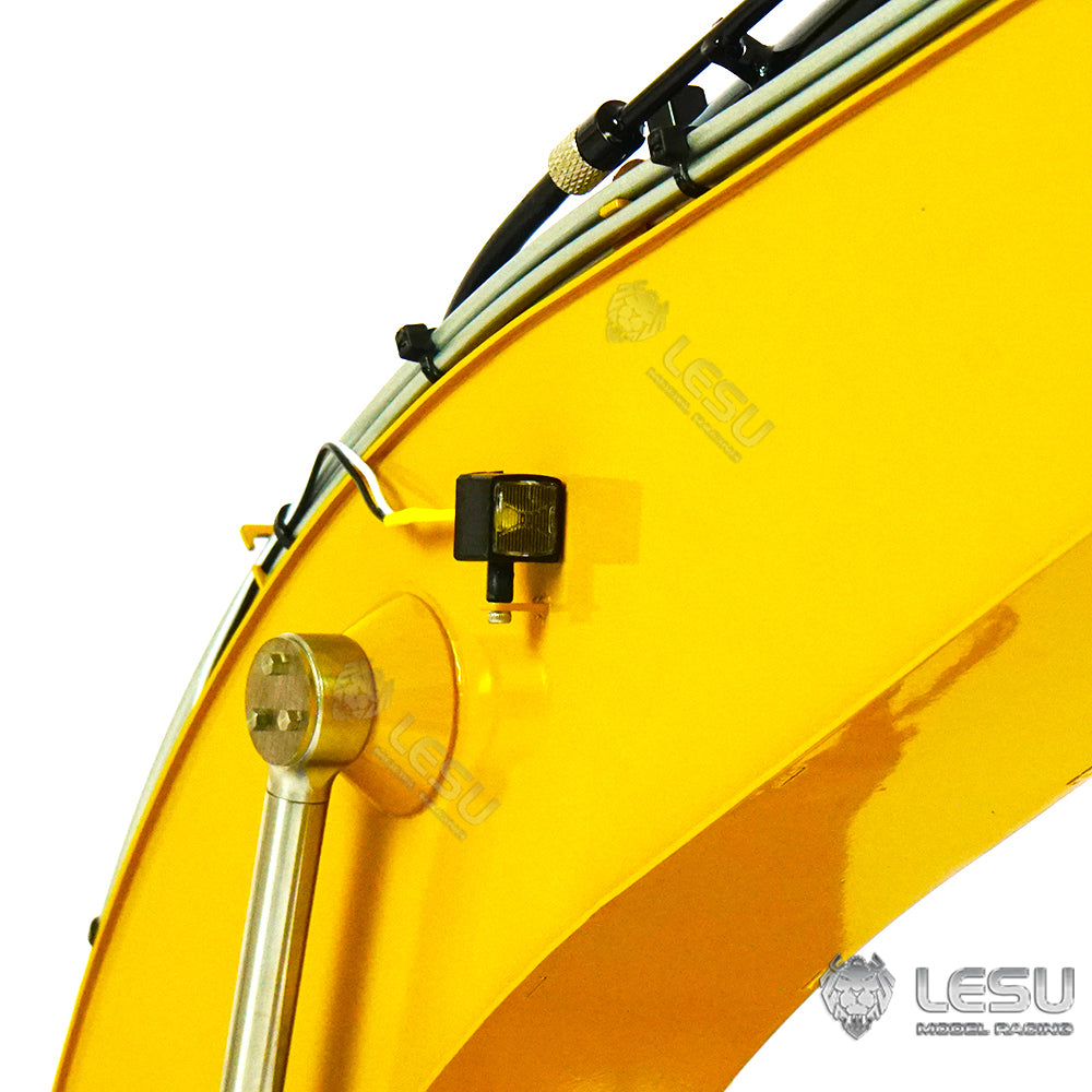 LESU 1/14 CAT 374F Heavy Excavator Remote Control Hydraulic Excavator Model Toy Full Metal Simulation Model