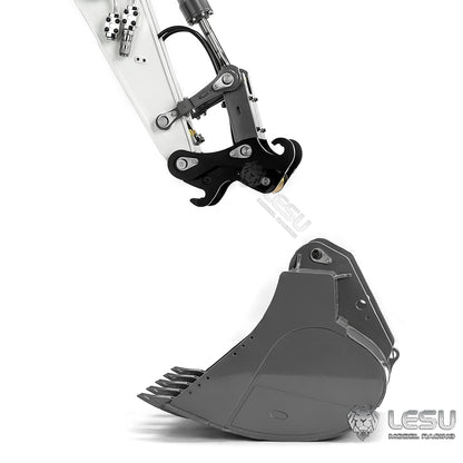 LESU 1/14 Excavator Remote Control Model Toy Aoue-945 Hydraulic Quick Release