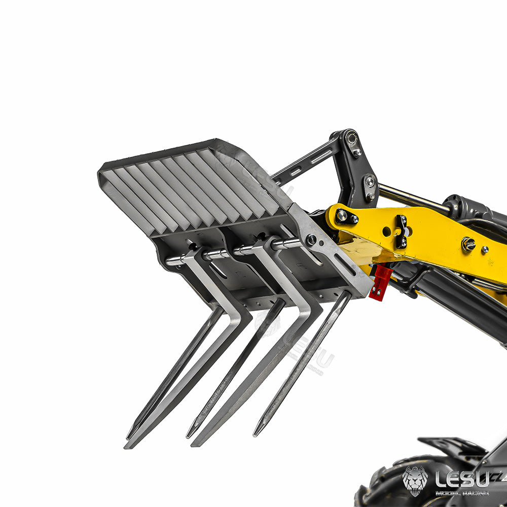 1/14 AT-C0020-B MCL8 loader adapter full metal fork bucket LESU