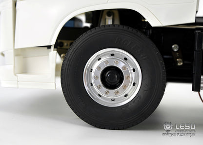 1/14 truck model toy aluminum alloy front wheel hub W-2049 Tamiya tractor LESU