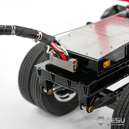 LESU 1/14 Truck-Mounted Log Grabber with Rotating Hydraulic Timber Crane - Simulation Engineering Vehicle LS-Z0073