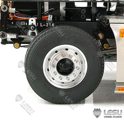 LESU 1/14 Truck Model Toy Volvo 6X6 Tractor Model Chassis Tamiya CAB Direct Installation