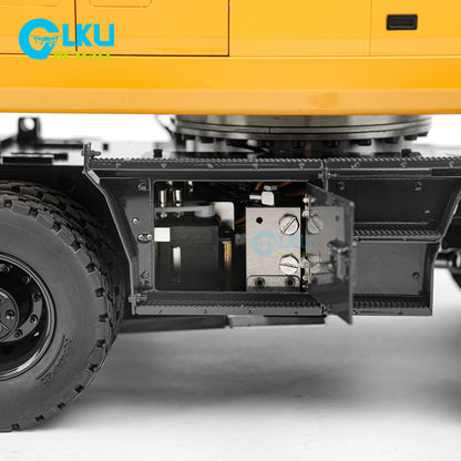 DKMODEL 1/12 PW180 Wheeled RC Hydraulic Excavator