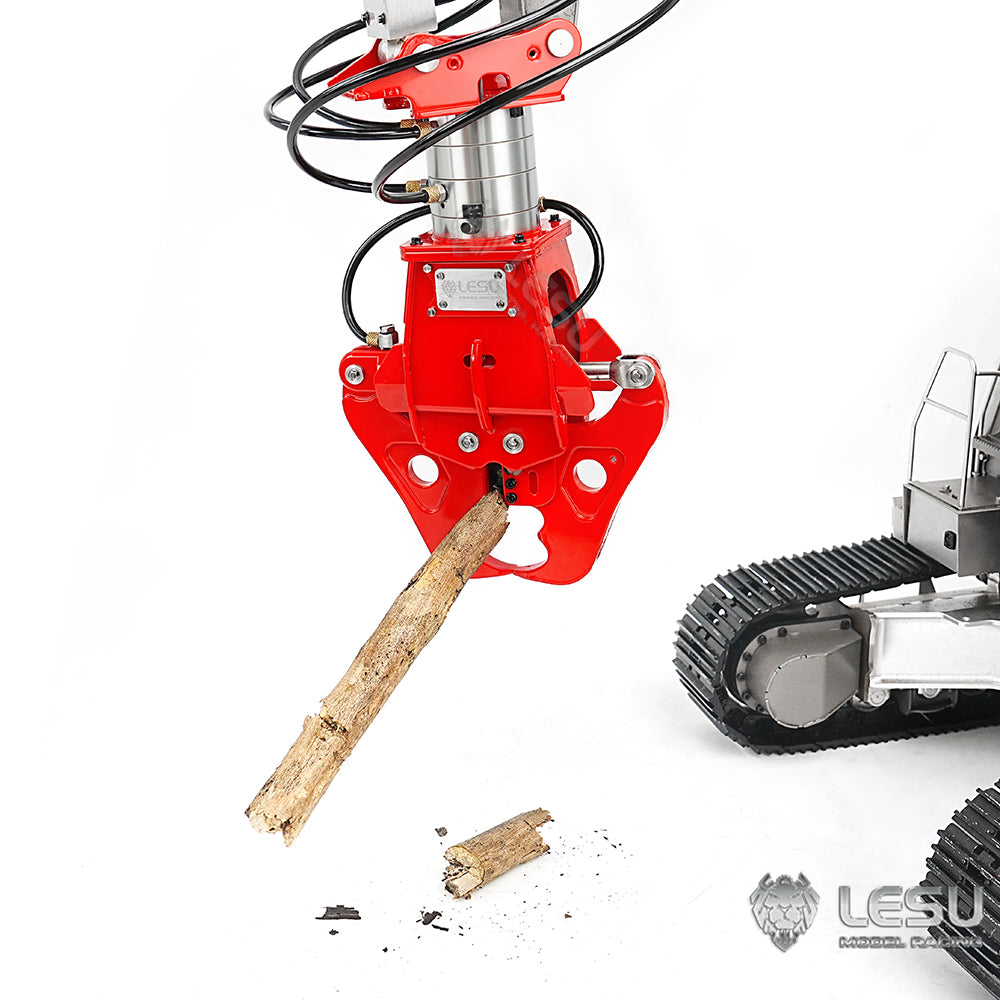 LESU 1/14 hydraulic remote control excavator model toy exclusive 270° rotating hydraulic cylinder hydraulic shears AT-C0052