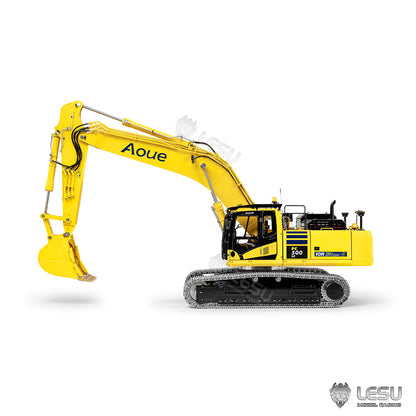 LESU 1/14 Scale Hydraulic Construction Model (1 Pump, 7 Valves) – BA-B0019 Aoue-PC500LC Excavator with Two-Section Boom