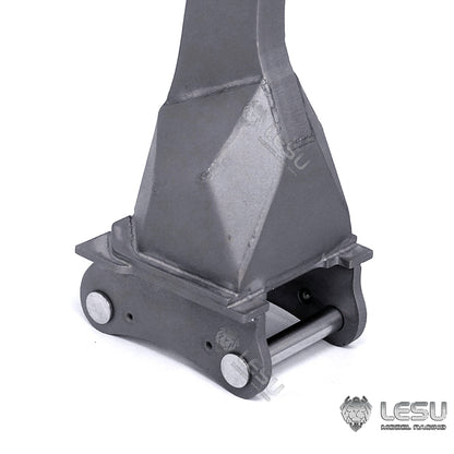 LESU 1/14 simulation hydraulic excavator PC360, wheel excavator, small short tail modified quick-detachable metal ripper accessories