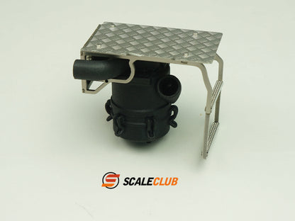 Scaleclub 1/14 Iveco air filter intake metal stair tread model