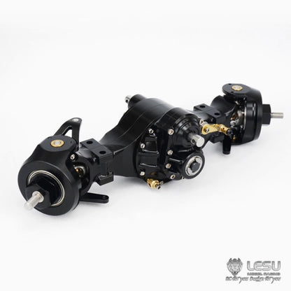 1/14 truck Tamiya tractor axle Q-900 series differential lock flange bridge mud army truck DIY model LESU