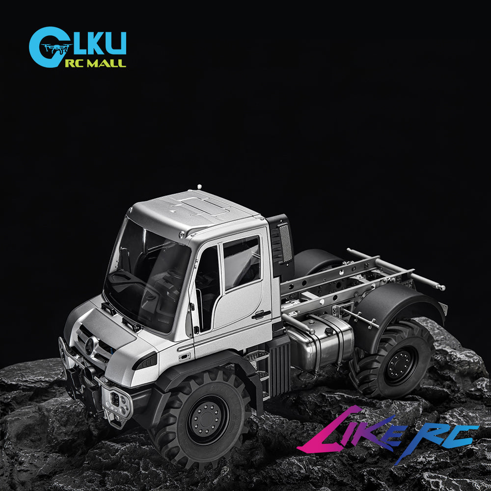 LIKERC 1/14 Mercedes-Benz Unimog U535 remote control car simulation alloy car model off-road climbing car model