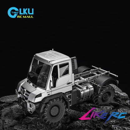 LIKERC 1/14 Mercedes-Benz Unimog U535 remote control car simulation alloy car model off-road climbing car model