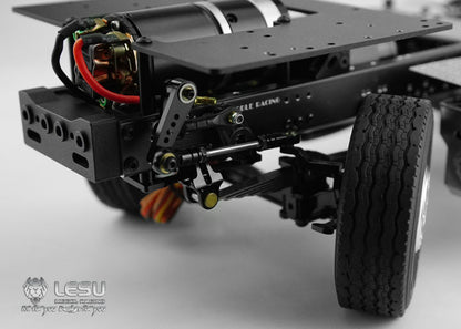 LESU 1/14 Tamiya benz1851 3363 tractor truck 6X4 metal chassis remote control model truck modification