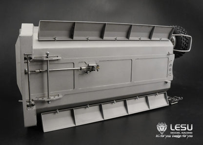 LESU1/14 Tamiya hydraulic dump truck bucket front cylinder hardcover U bucket DIY modified car model body