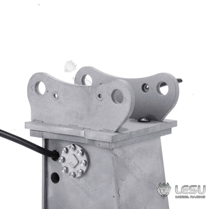 LESU 1/14 simulation hydraulic excavator PC360, wheel excavator, small short tail modified quick release hydraulic metal clamp accessories