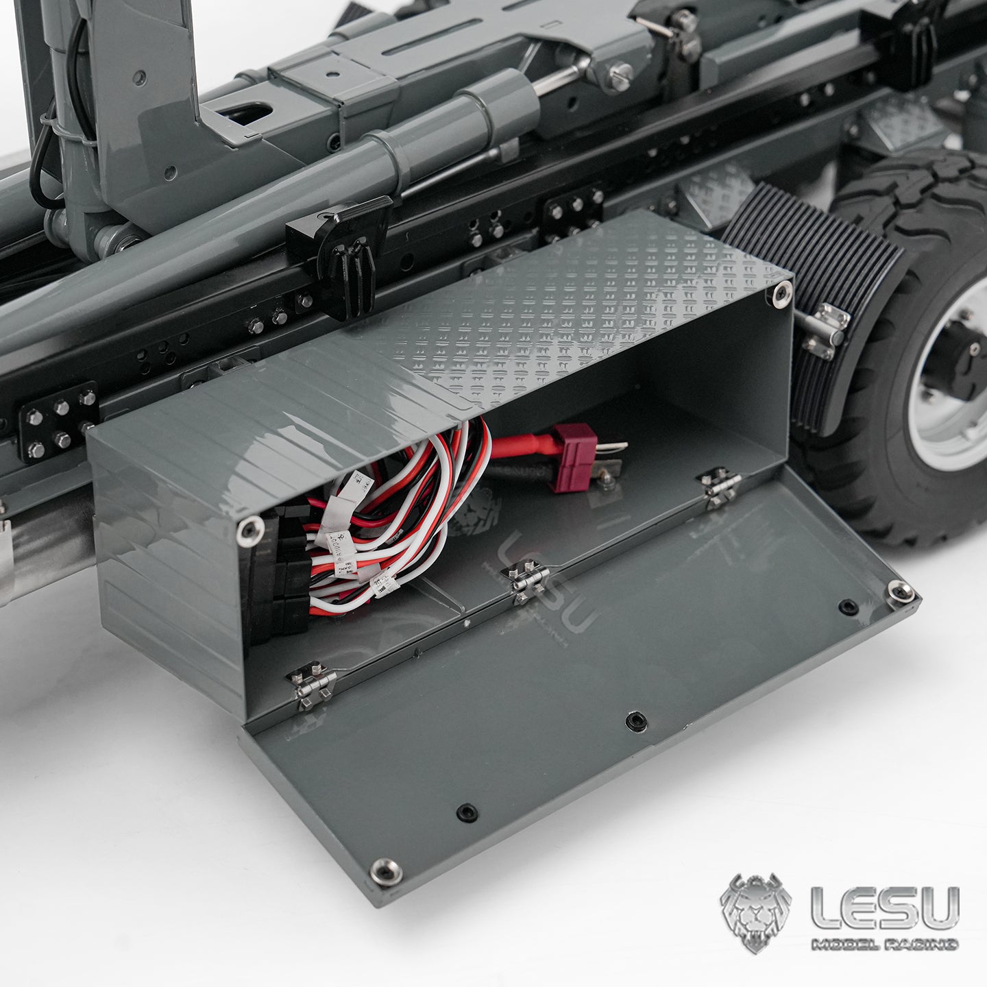 1/14 Full Tipper 2.0 Roll-off Telescopic Full Trailer, 1P5V Hydraulic System LSA0066-B