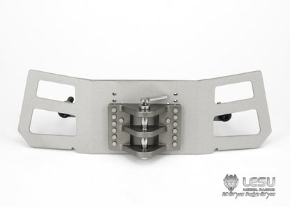 LESU G-6130 1/14 truck mud bumper suitable for Tamiya Engineering 3348 3363 front hook upgrade modification accessories or DIY