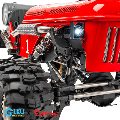 Aresc TG-1 Rock Crawler MK1330 Vintage Tractor 1/10 Scale Full Metal CNC Precision Machined