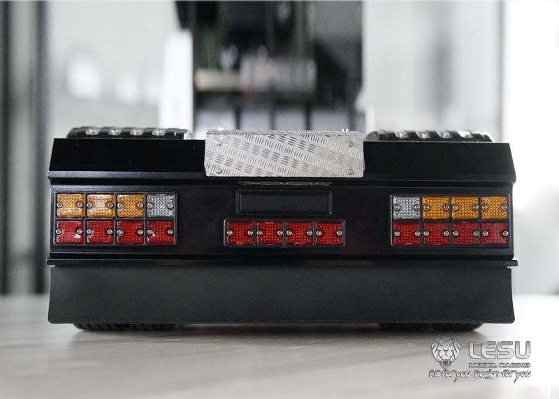 1/14 Truck tractor remote control toy tail beam taillight set S-1234 Tamiya R620R470 bumper LESU