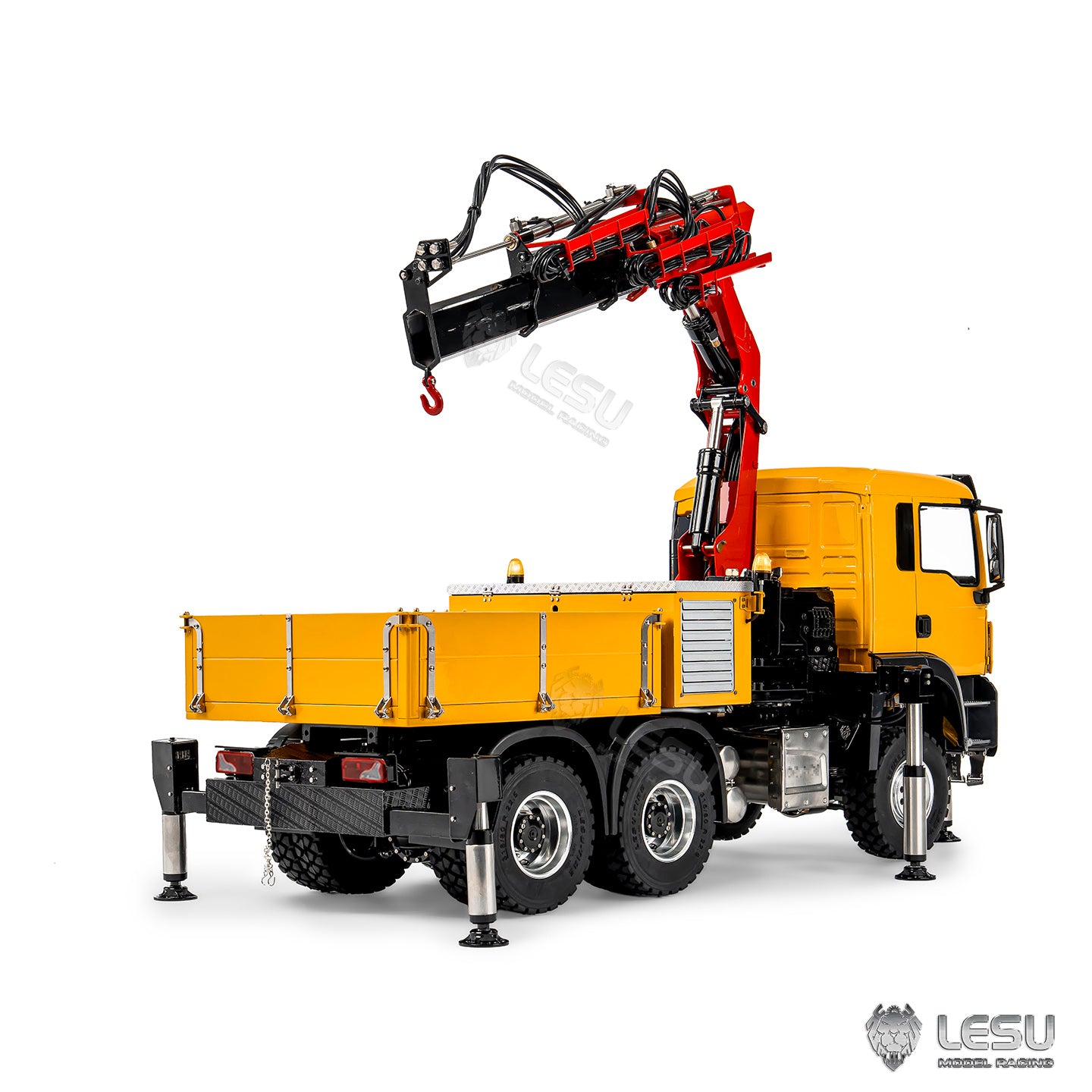 1/14 TGS 6×6 Crane Truck, Extension Jib Optional, LESU LS‑Z0086