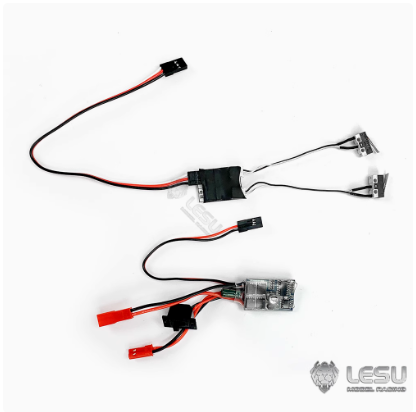 1/14 engineering machinery model toy brushed electric motor limit switch device modified LESU model