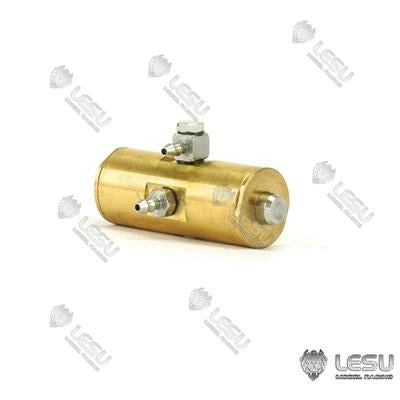 LESU 1/14 Simulation Brass Hydraulic Cylinder Heavy Engineering Excavator Mechanical Arm Quick Release Hydraulic Accessories