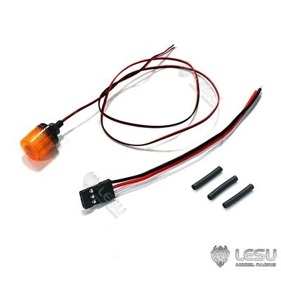 LESU 1/14 RC Truck Model Toy Rotating Light S-1263 for Roof Light Tamiya Traction Truck DIY Plug Receiver Upgrade Modified Parts