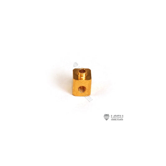 LESU engineering machinery model hydraulic components Yz-1204-cu copper tube welding elbow nozzle metal accessories