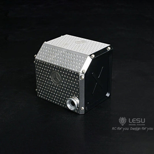 LESU G-6053-A B C D Metal Simulation Exhaust Tank Universal Tamiya 1/14 Traction Truck Upgrade Modification Decoration Parts