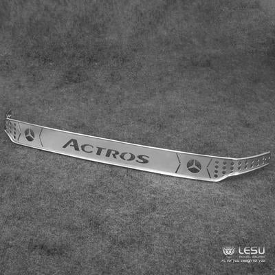 LESU 1/14 RC Truck Metal Stainless Steel Front Sand and Gravel Net G-6196 for Tamiya 1851 Tractor Truck High Top Upgrade Parts