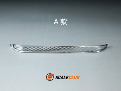 Scaleclub 1/14 Tamiya Benz Scania tractor truck upgraded metal front stone mesh