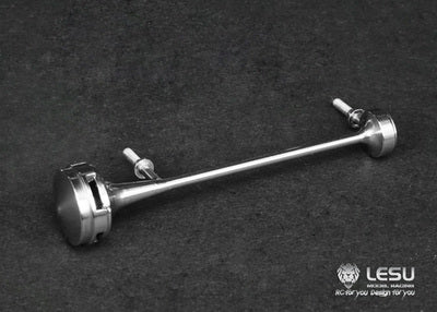 1/14 RC Truck Metal Stainless Steel Horn LESU G-6126 Series for Tamiya 3363 Truck Dump Truck Model Toy Upgrade Modified Parts