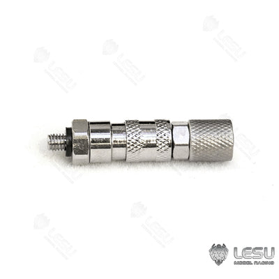 LESU precision copper chrome-plated custom high-pressure quick-release adapter nozzle accessories Modification upgrade or DIY