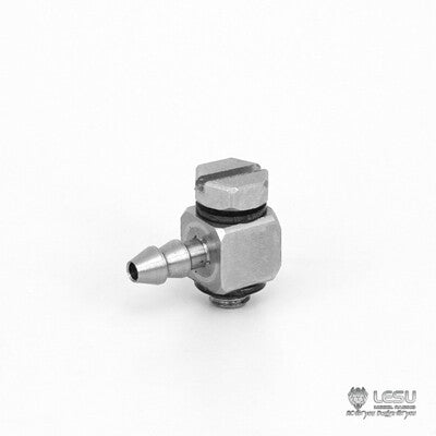 Hydraulic model modified stainless steel precision elbow straight oil nozzle M3-3 nylon oil pipe 3*2MM installation