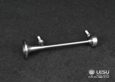 1/14 RC Truck Metal Stainless Steel Horn LESU G-6126 Series for Tamiya 3363 Truck Dump Truck Model Toy Upgrade Modified Parts