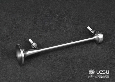 1/14 RC Truck Metal Stainless Steel Horn LESU G-6126 Series for Tamiya 3363 Truck Dump Truck Model Toy Upgrade Modified Parts
