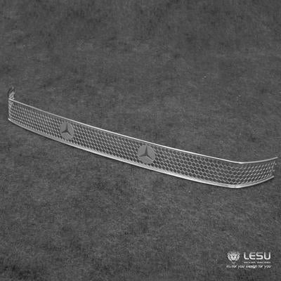 LESU 1/14 RC Truck Metal Stainless Steel Front Sand and Gravel Net G-6196 for Tamiya 1851 Tractor Truck High Top Upgrade Parts