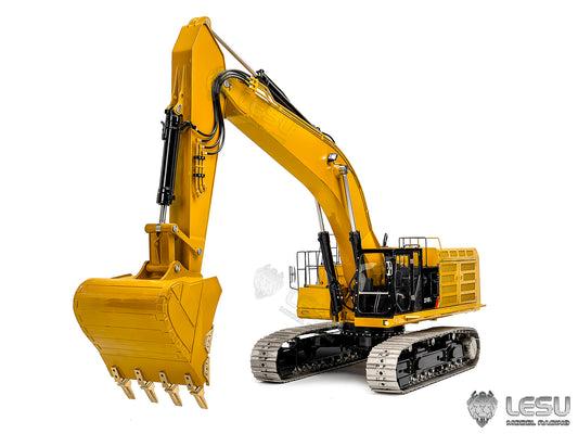 LESU 1/14 CAT 374F Heavy Excavator Remote Control Hydraulic Excavator Model Toy Full Metal Simulation Model