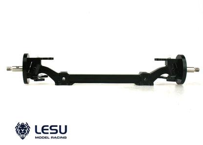 1/14 truck unpowered front axle Q-9051 rear tilt angle simulation axle Tamiya tractor mud truck model LESU