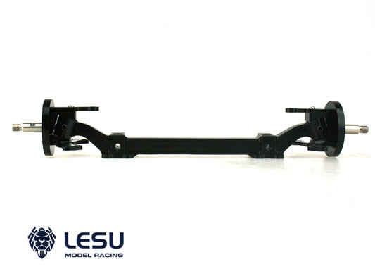 1/14 truck unpowered front axle Q-9051 rear tilt angle simulation axle Tamiya tractor mud truck model LESU