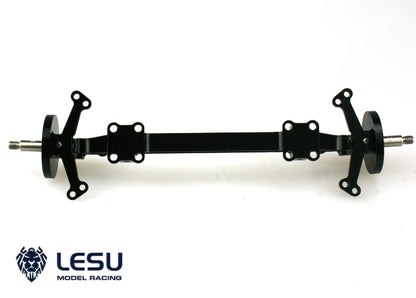 1/14 truck unpowered front axle Q-9051 rear tilt angle simulation axle Tamiya tractor mud truck model LESU
